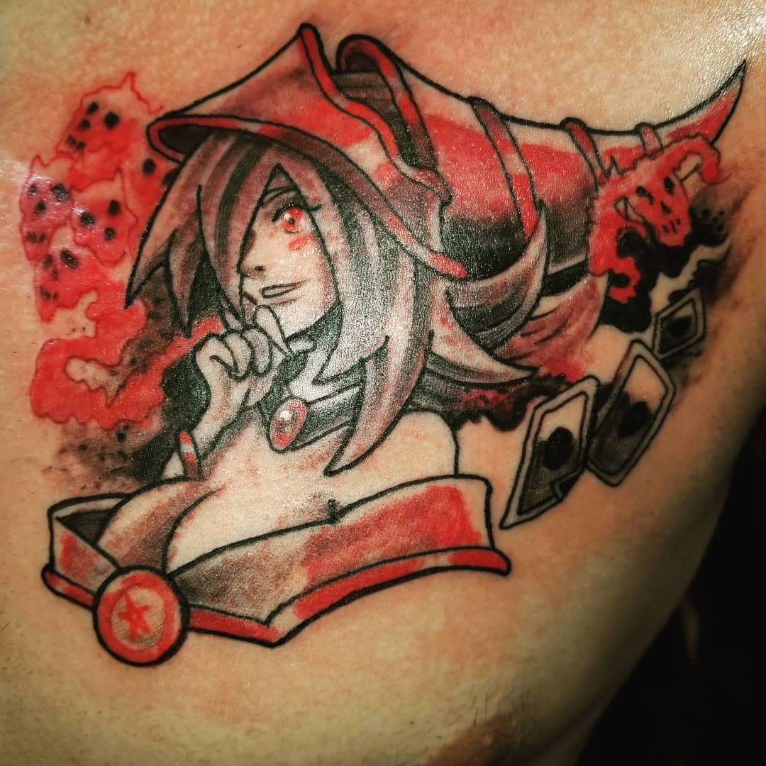 Dark Magician Girl Tattoo